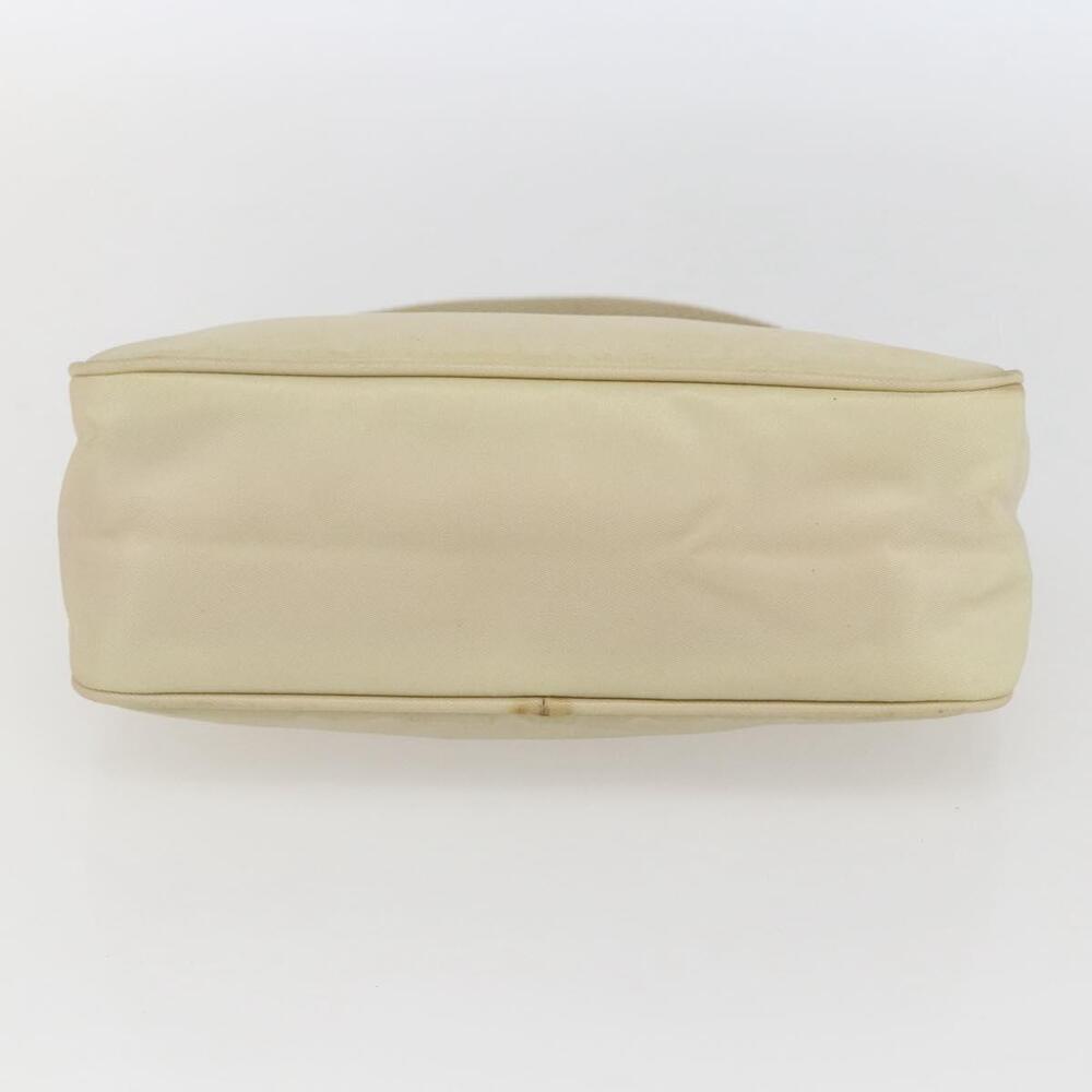 PRADA Accessory Pouch Nylon Ivory Silver Auth 160936 - Picture 5 of 16